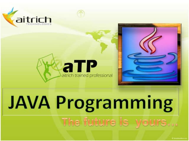 Java Presentation | PPS | Programming Languages | Computing