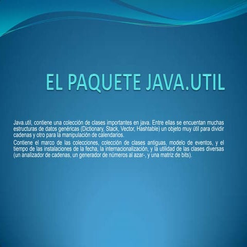 Java util