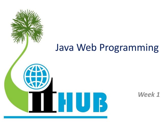 Java web programming | PPT