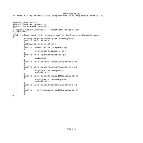 Java Week8(A) Notepad | PDF