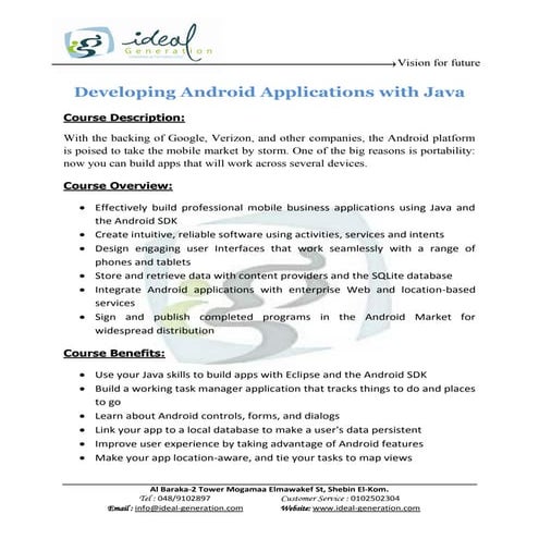 Java with android | PDF