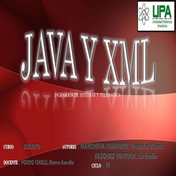 Java y xml