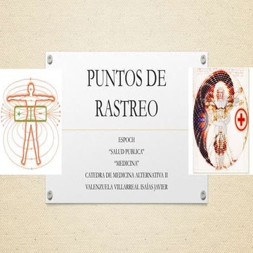 puntos de rastreo biomagnetismo | PPTX