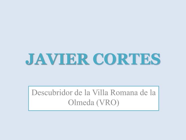 Javier cortes PPT
