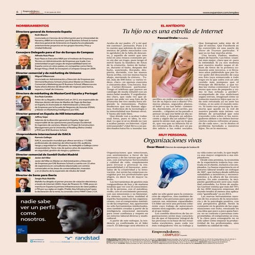 Javier del Villar, antiguo Alumno EAE, nuevo Director Comercial de Sambil Out...