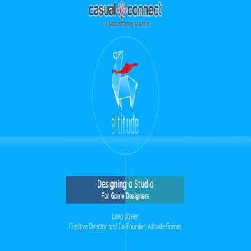 Designing a Studio For Game Designers | Luna Javier