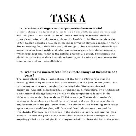 task A