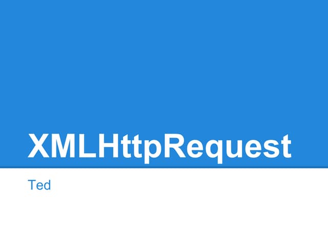 Jav script   xml-httprequest