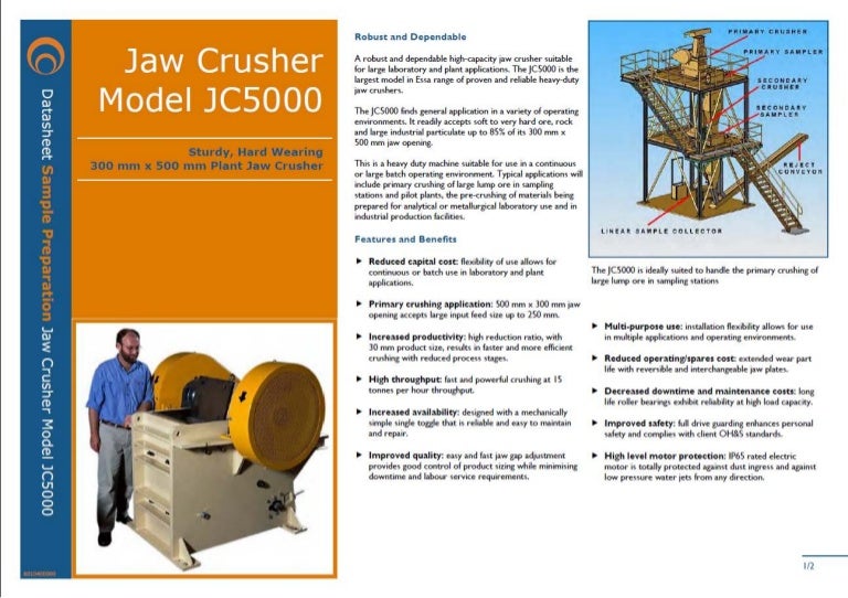 Jaw Crushers Online PDF Brochure Get Your Free Cop Now!