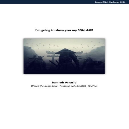 Jawdat Mini Hackaton 2016 by Jumroh Arrasid