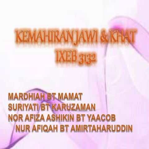 sejarah tulisan jawi 