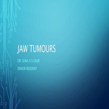 Jaw tumours