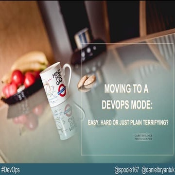 JAX London 2014 "Moving to DevOps Mode: easy, hard or just plain terrifying?"