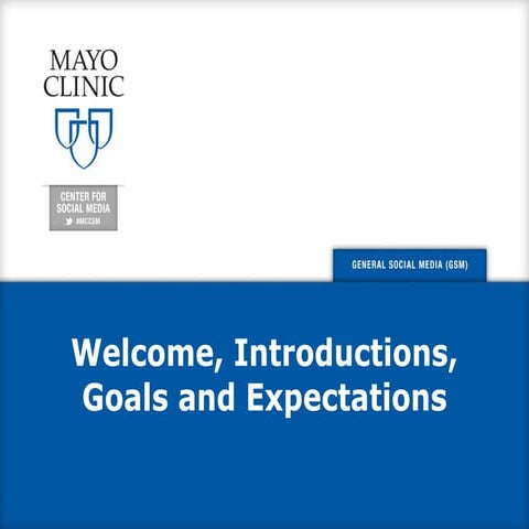 Welcome/Introductions