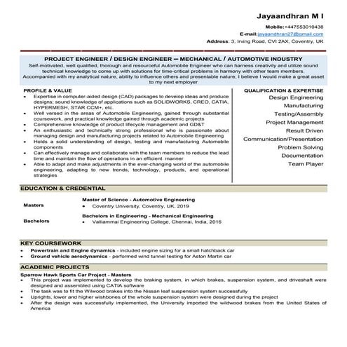 Car Development Procedure & Process | PDF