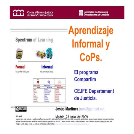 Aprendizaje informal y comunidades de practica