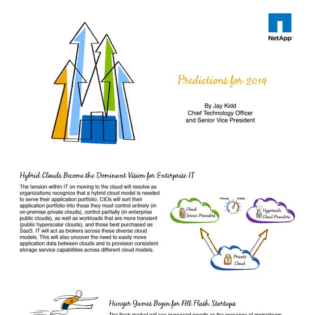 Predictions for 2014 - NetApp CTO Jay Kidd