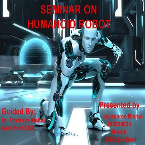 Artificial intelligence and humanoid robot