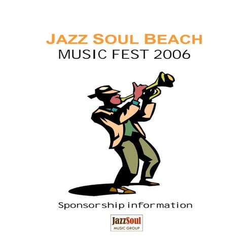 Jazz Soul Music Group Sponsorship Package