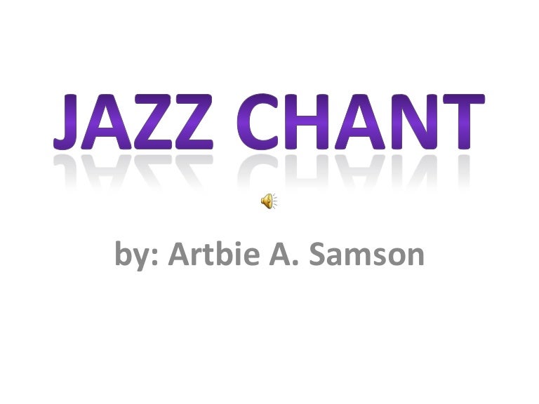 Jazz chant