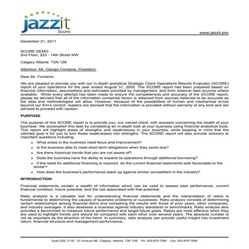 Jazzit score sample_32_page_report