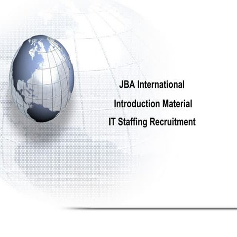 JBA Capabilities