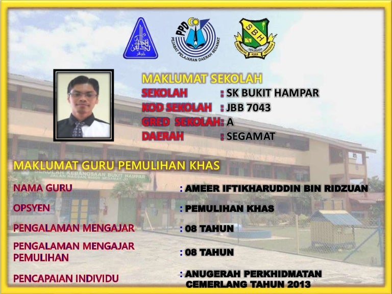Jbb7043 Sk Bukit Hampar
