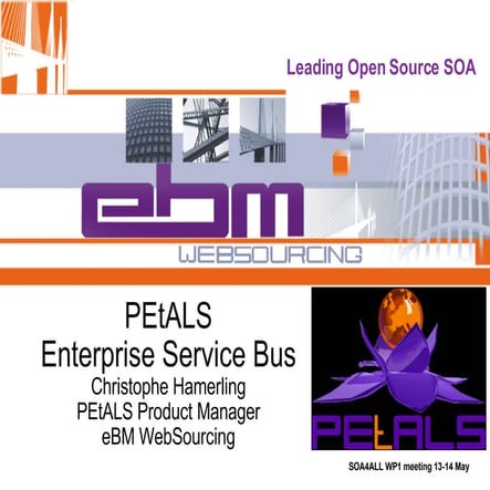 JBI and PEtALS Presentation at SOA4ALL architecture meeting
