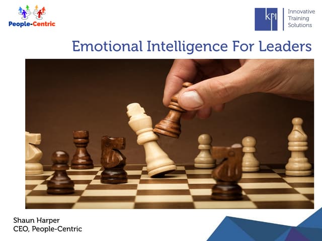Shaun Harper – People Centric – Emotional Intellegence for Leaders