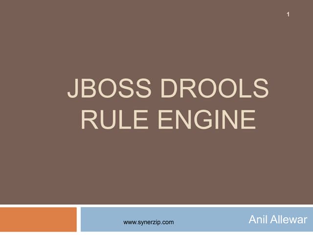 JBoss Drools - Pure Java Rule Engine