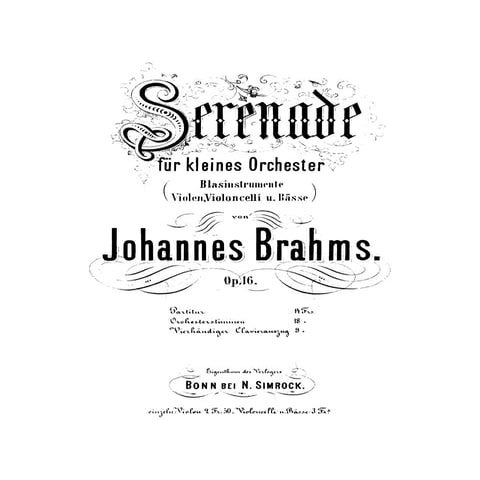 J /brahms serenade no.2__op.16