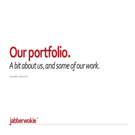 Our Portfolio
