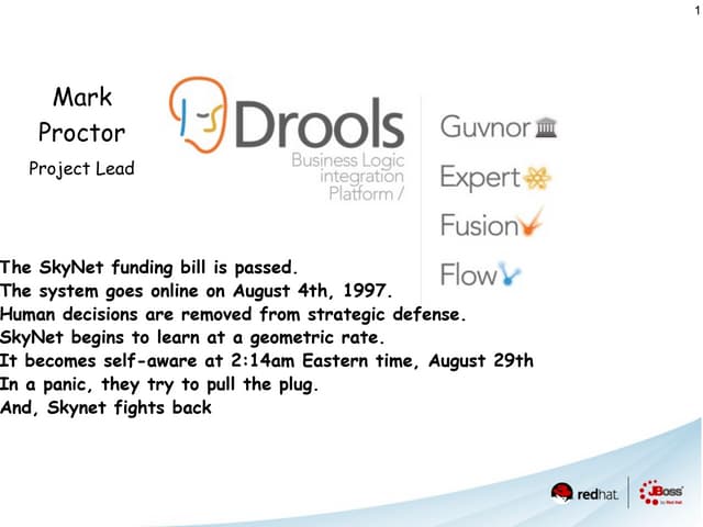 JBoss World 2011 - Drools
