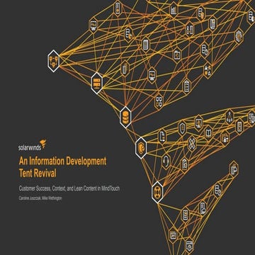 Caroline Juszczak: An Information Development Tent Revival