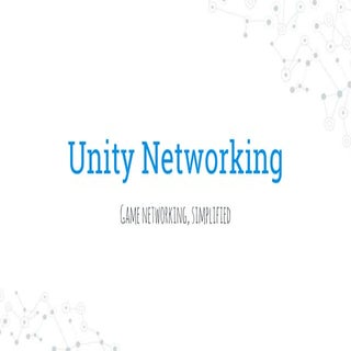 Unity networking