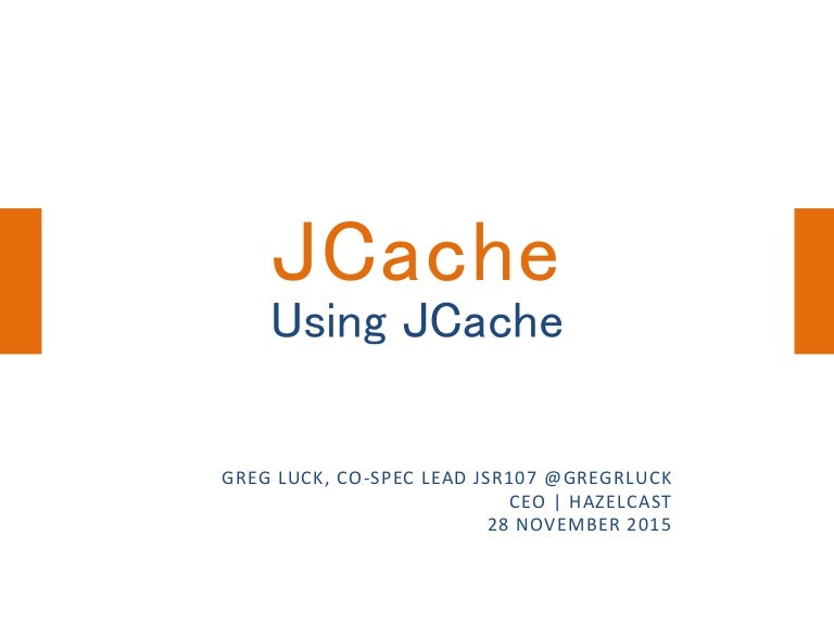 Jcache Tutorial _ Configuring the Cache Storage :: Spring Framework – QRORQ