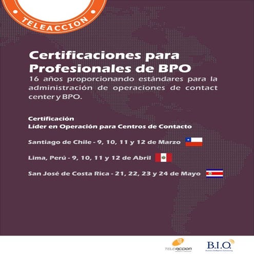 Jornada de Certificación Santiago de Chile