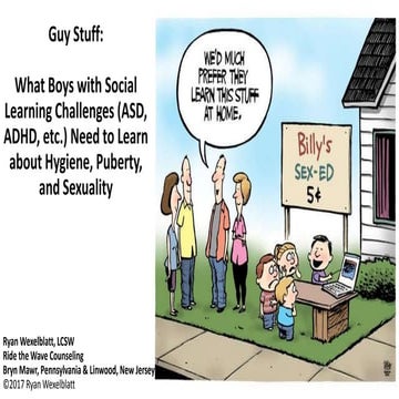 Guy Stuff by Ryan Wexelblatt, LCSW