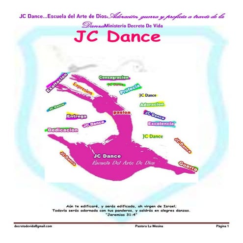 Manual de Artes y danza cristiana  Ador  