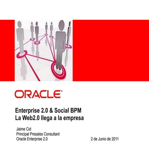 Enterprise 2.0 & SocialBPM