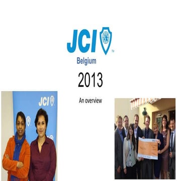 JCI Belgium 2013 a memory from the president
