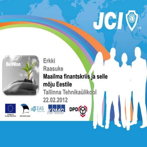 Harald Lepisk - JCI BeWise loeng teemal 