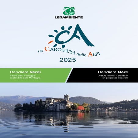 Report La Carovana delle Alpi 2025 Legambiente