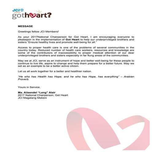 Got Heart Primer 2017