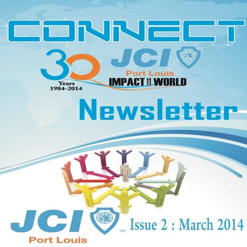 Junior Chamber International Port Louis Mauritius Newsletter 2