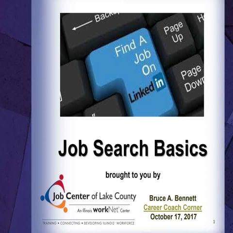 LinkedIn Job Search Basics