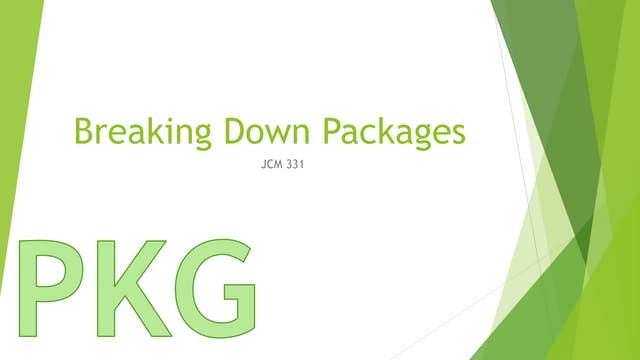 Example of Two-Column Script | PPTX