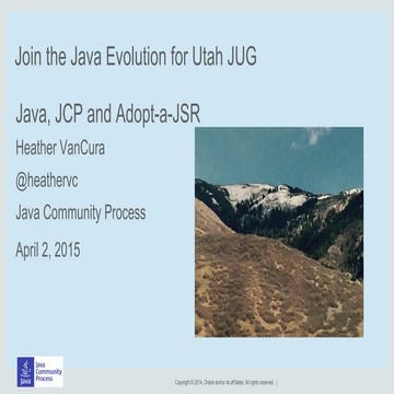 JavaEvolutionTalkUtahJUG