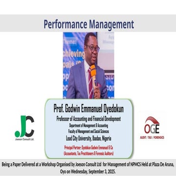 JC Performance Management - Prof Oyedokun.pptx