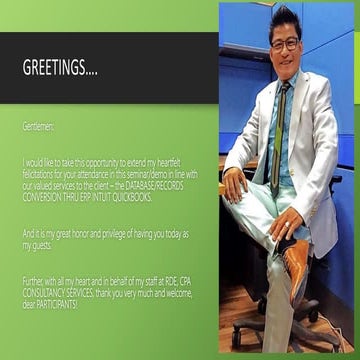 PROJECT PROPOSAL TO JC PREMIER INT'L. CO.